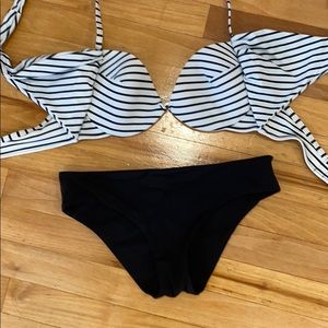 Two piece bathing suit
